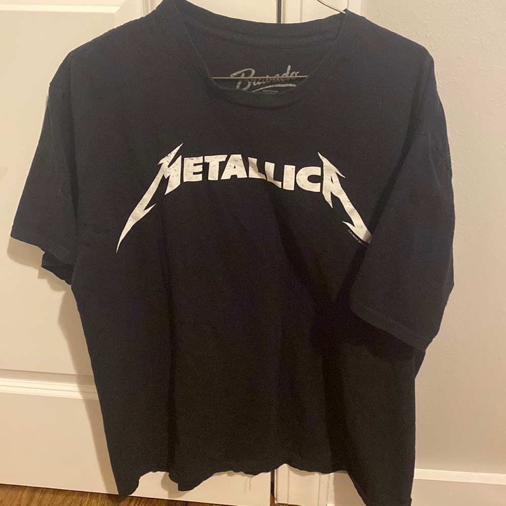Metallica Black & White T-Shirt